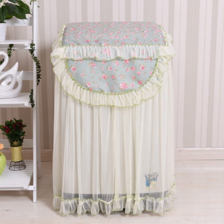 Cloth Lace Washing Machine Cover Sun Protection Dust Cover For Roller