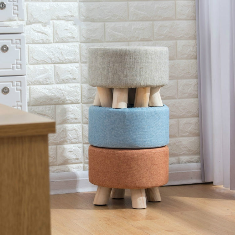 Fashion Creative Small Stool Living Room Home Solid Wood Small Chair