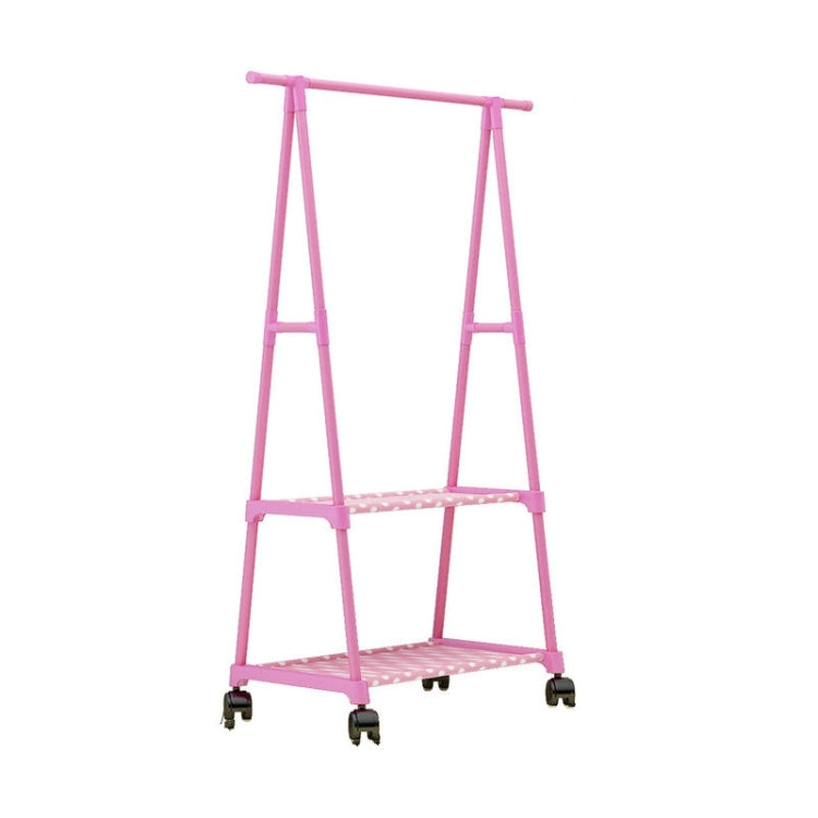 Stainless Steel Detachable Multi-function Floor Triangle Simple Coat Rack