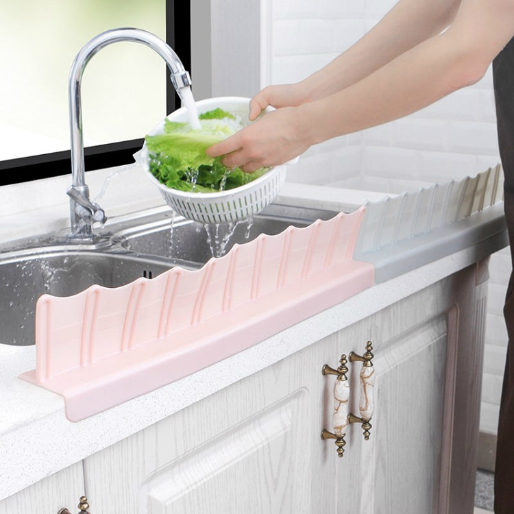 2 PCS Household Sink Suction Cup Water Baffle Kitchen Pool Table Splash-proof Oil Barrier