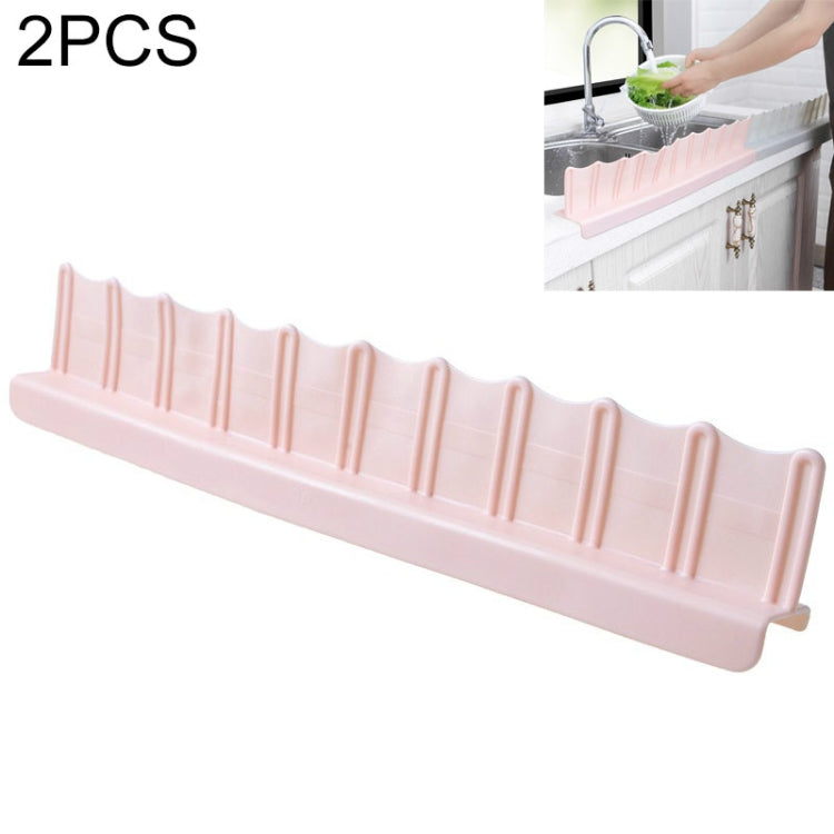 2 PCS Household Sink Suction Cup Water Baffle Kitchen Pool Table Splash-proof Oil Barrier