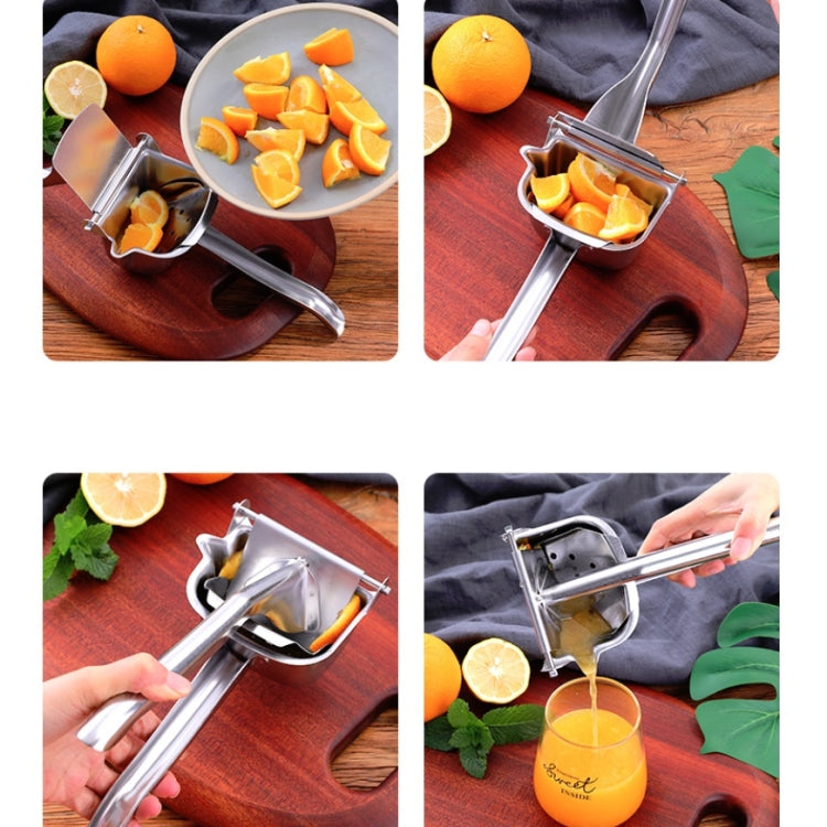304 Stainless Steel Manual Juicer Lemon Juice Squeezer
