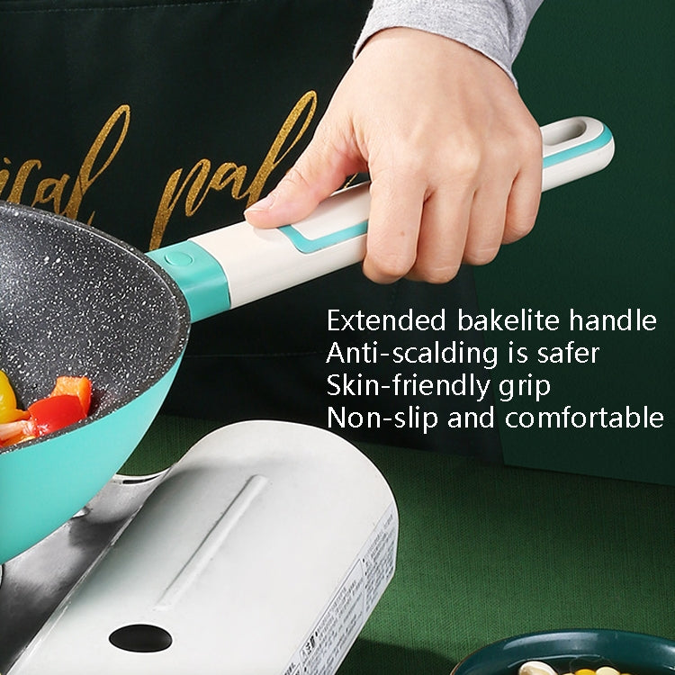 Maifan Stone Non-Stick Cookware Stainless Steel Food Supplement Pot, Specification: Wok 30cm