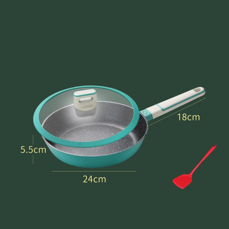 Maifan Stone Non-Stick Cookware Stainless Steel Food Supplement Pot, Specification: Frying Pan 24cm