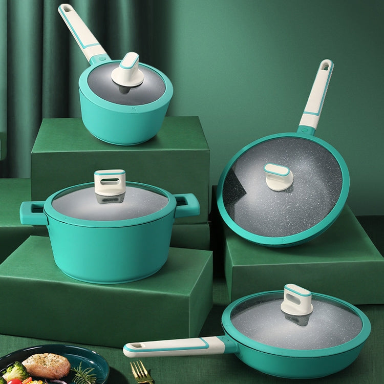 Maifan Stone Non-Stick Cookware Stainless Steel Food Supplement Pot, Specification: Frying Pan 28cm