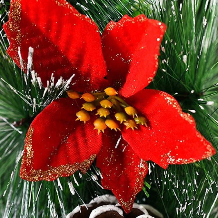 23cm Christmas Decoration Handmade Garland Wreath Door Hanging Window Props, Specification: Three Small Knots