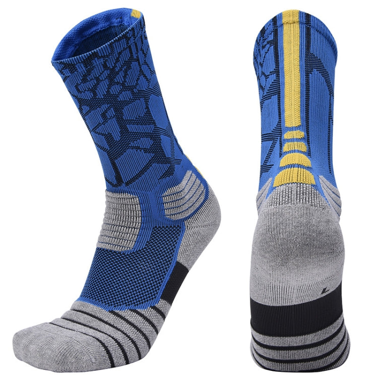 2 Pairs Length Tube Basketball Socks Boxing Roller Skating Riding Sports Socks, Size: XL 43-46 Yards