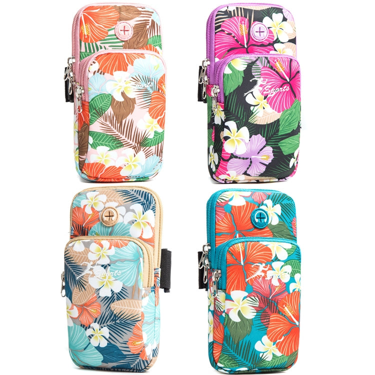 2 PCS B031 Running Mobile Phone Sports Arm Bag Outdoor Sports Fitness Mobile Phone Bag Wrist Bag