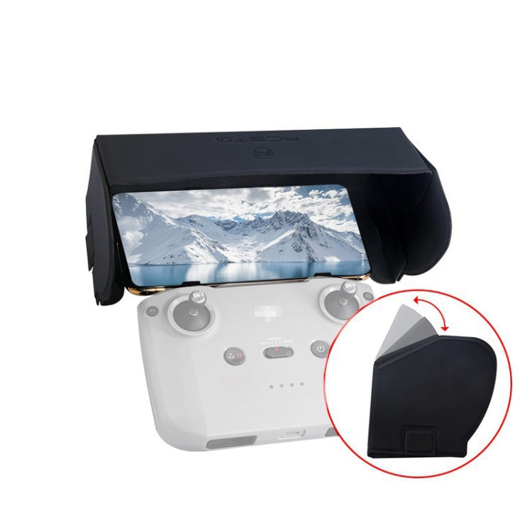 RCSTQ Drone Remote Controller Cover Hood For DJI Mavic Mini 2 /Air 2/ 2S(Black)