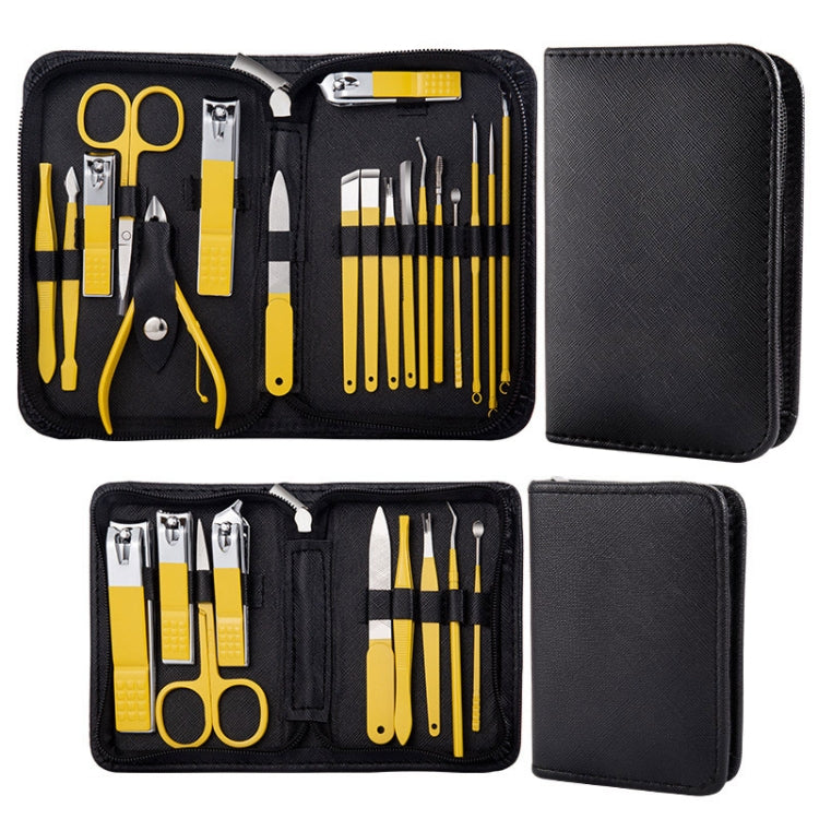 2 Set 9 In 1  Nail Clipper Set Manicure Set Stainless Steel Nail Clipper Manicure Tool