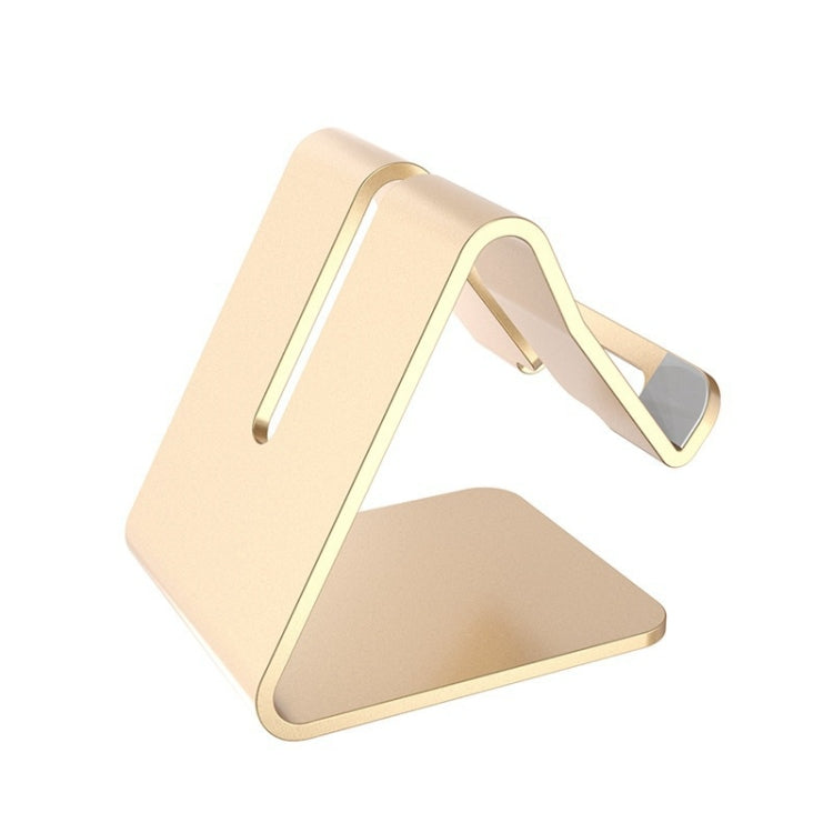 4 PCS Z1 Portable Desktop Phone Stand Lazy Tablet Stand, Colour: Aluminum Alloyï¼ˆGoldï¼‰