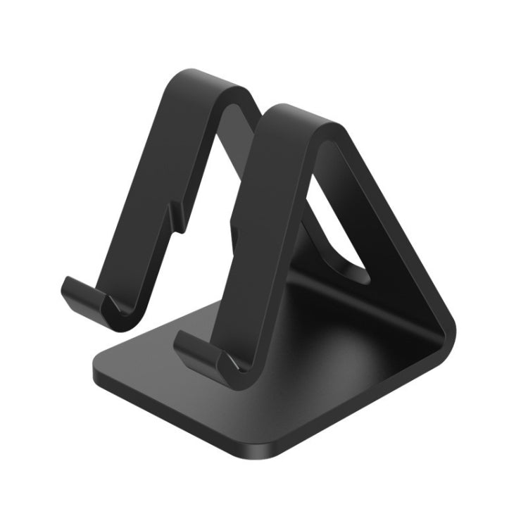 4 PCS Z1 Portable Desktop Phone Stand Lazy Tablet Stand, Colour: Plasticï¼ˆBlackï¼‰