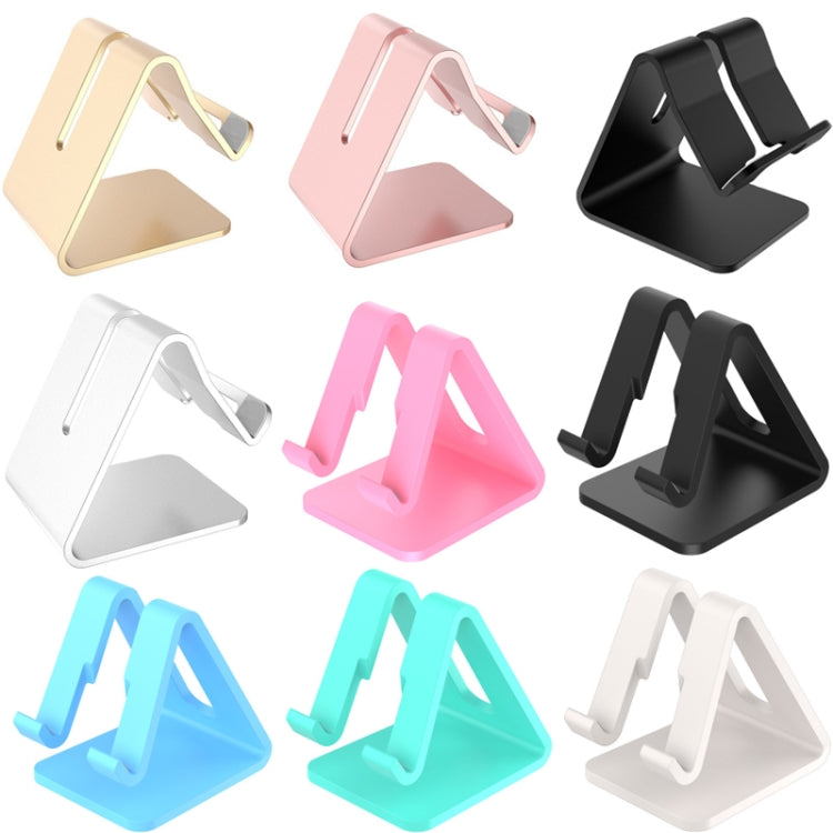 4 PCS Z1 Portable Desktop Phone Stand Lazy Tablet Stand, Colour: Plasticï¼ˆGreenï¼‰