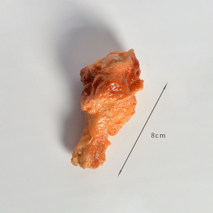 3 PCS Chicken Leg Model Simulation Food Model Toy Shooting Props