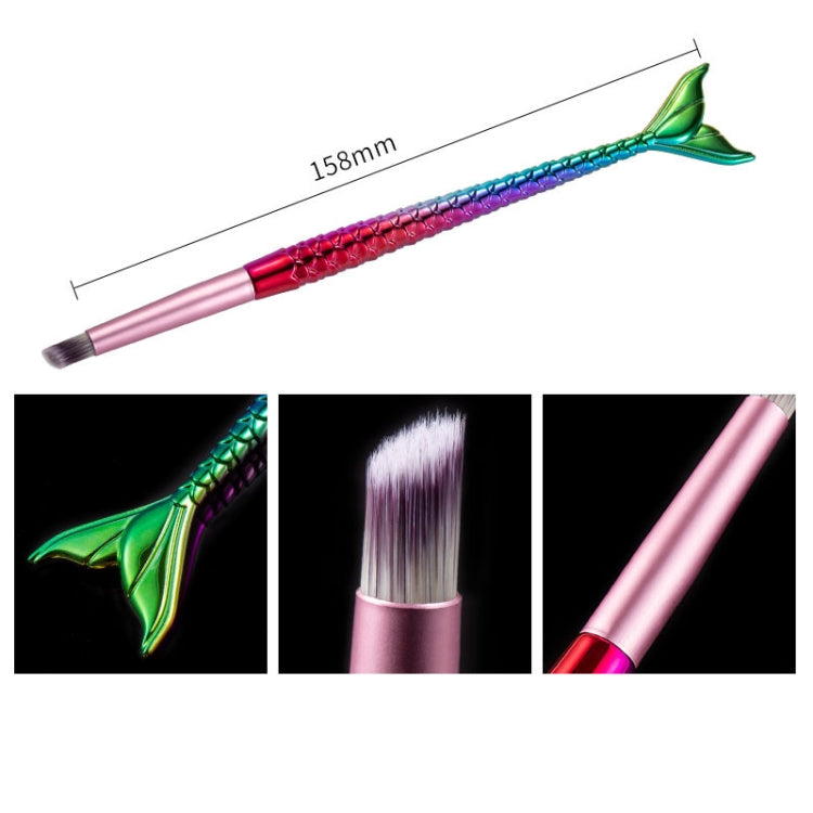5 PCS Manicure Smudge Pen Gradient Mermaid Painted Phototherapy Drawing Pen