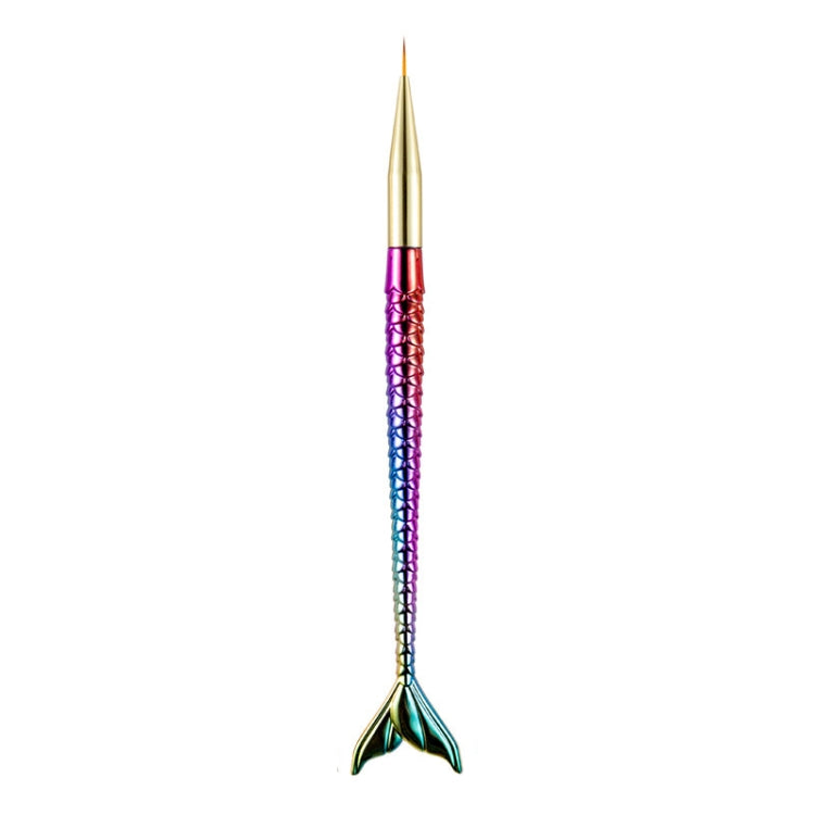 5 PCS Manicure Smudge Pen Gradient Mermaid Painted Phototherapy Drawing Pen
