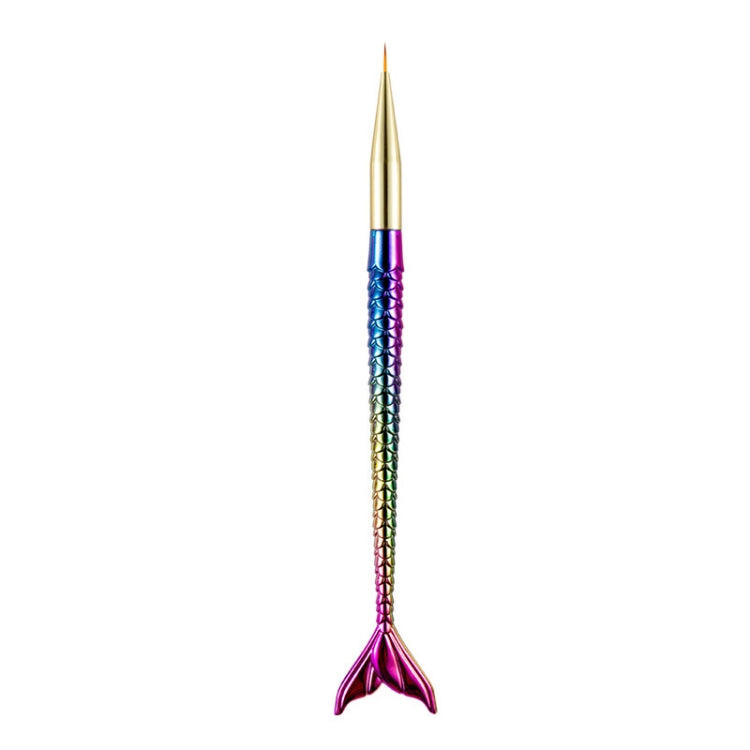 5 PCS Manicure Smudge Pen Gradient Mermaid Painted Phototherapy Drawing Pen
