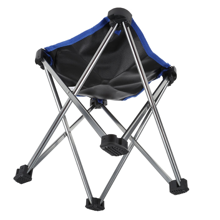 Portable Folding Chair Super Light Aluminum Alloy Fishing Camping Bench Garden Chairs(Black)