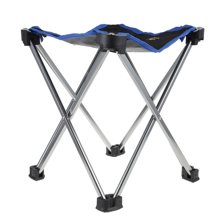 Portable Folding Chair Super Light Aluminum Alloy Fishing Camping Bench Garden Chairs(Black)