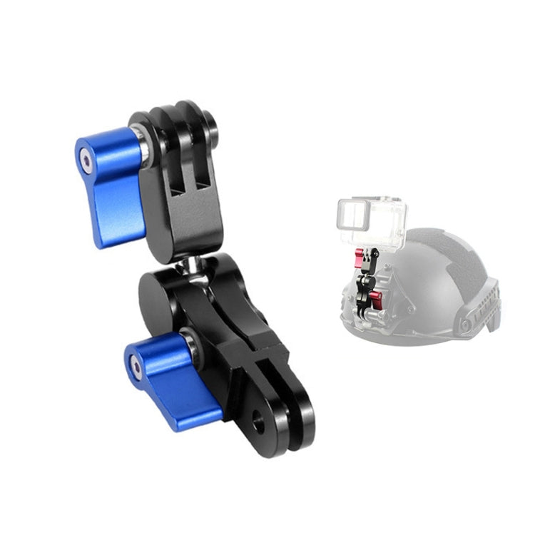 Aluminium Alloy 360 Degree Rotating Mount Adapter Adjustable Arm Connector for GoPro Hero11 Black / HERO10 Black /9 Black /8 Black /7 /6 /5 /5 Session /4 Session /4 /3+ /3 /2 /1, DJI Osmo Action and Other Action Cameras