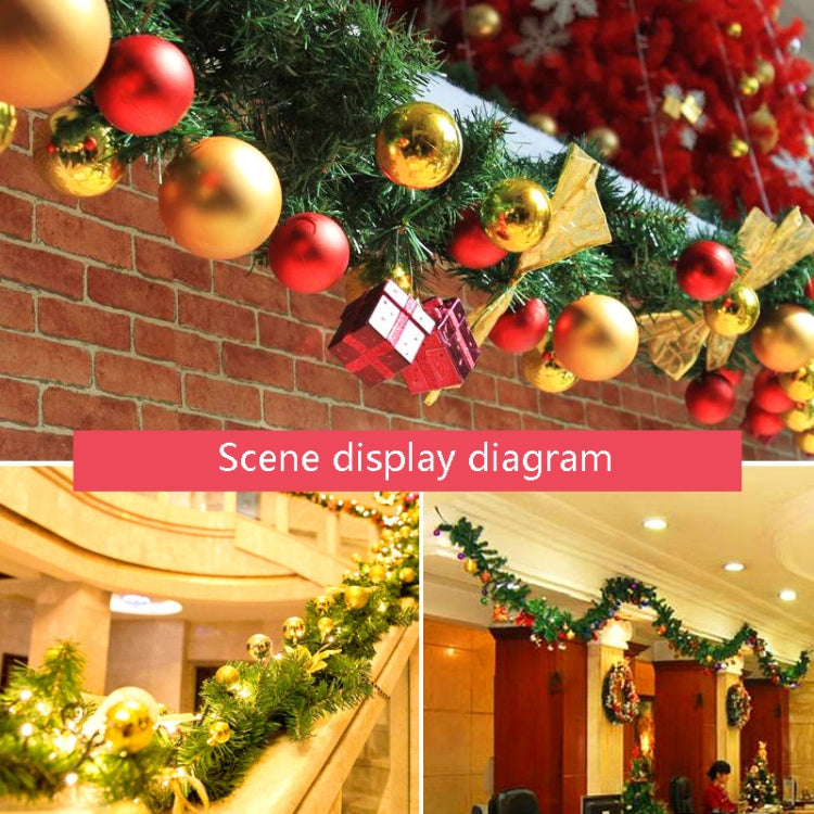 T-9 270cm Christmas Encrypted Decorative Rattan PVC Door Hanging Rattan