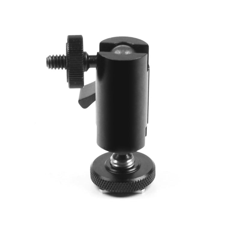 Type A Magic Arm Dual BallHead Cold Shoe 1/4 Inch Mount Adapter for GoPro Hero11 Black / HERO10 Black /9 Black /8 Black /7 /6 /5 /5 Session /4 Session /4 /3+ /3 /2 /1, DJI Osmo Action and Other Action Cameras