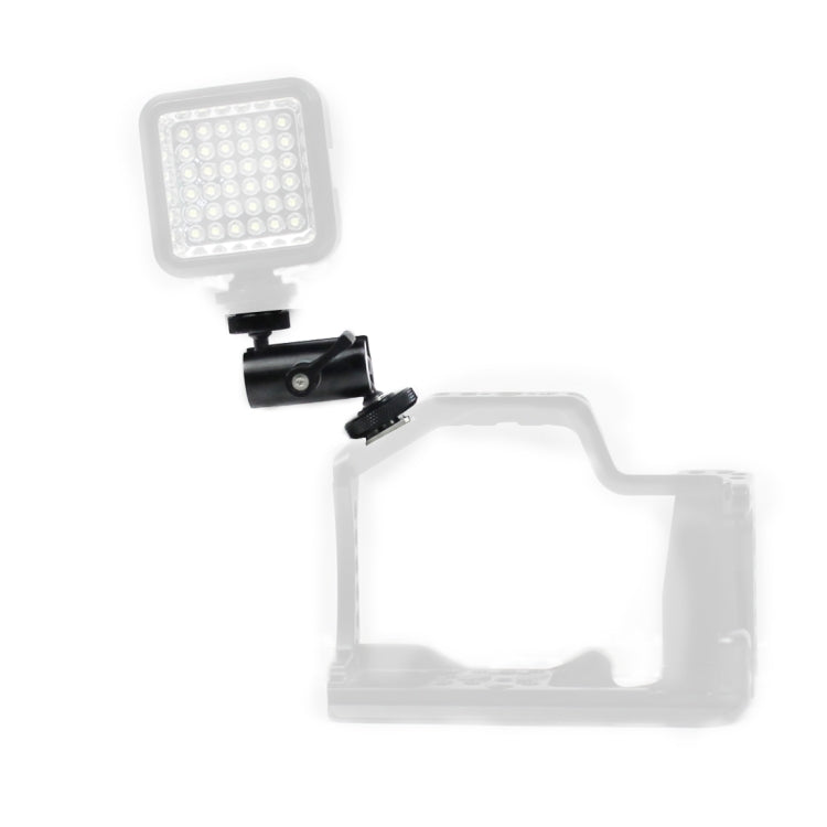 Type A Magic Arm Dual BallHead Cold Shoe 1/4 Inch Mount Adapter for GoPro Hero11 Black / HERO10 Black /9 Black /8 Black /7 /6 /5 /5 Session /4 Session /4 /3+ /3 /2 /1, DJI Osmo Action and Other Action Cameras
