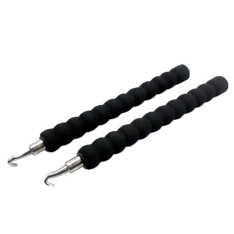 2 PCS Semi-Automatic Straight-Pull Steel Hook