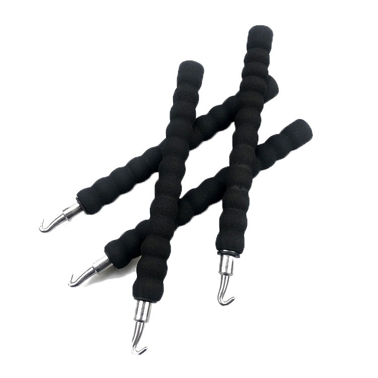 2 PCS Semi-Automatic Straight-Pull Steel Hook