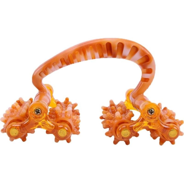 2 PCS Multifunctional Two-color Roller Massager