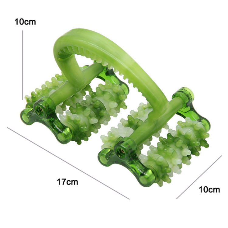 2 PCS Multifunctional Two-color Roller Massager