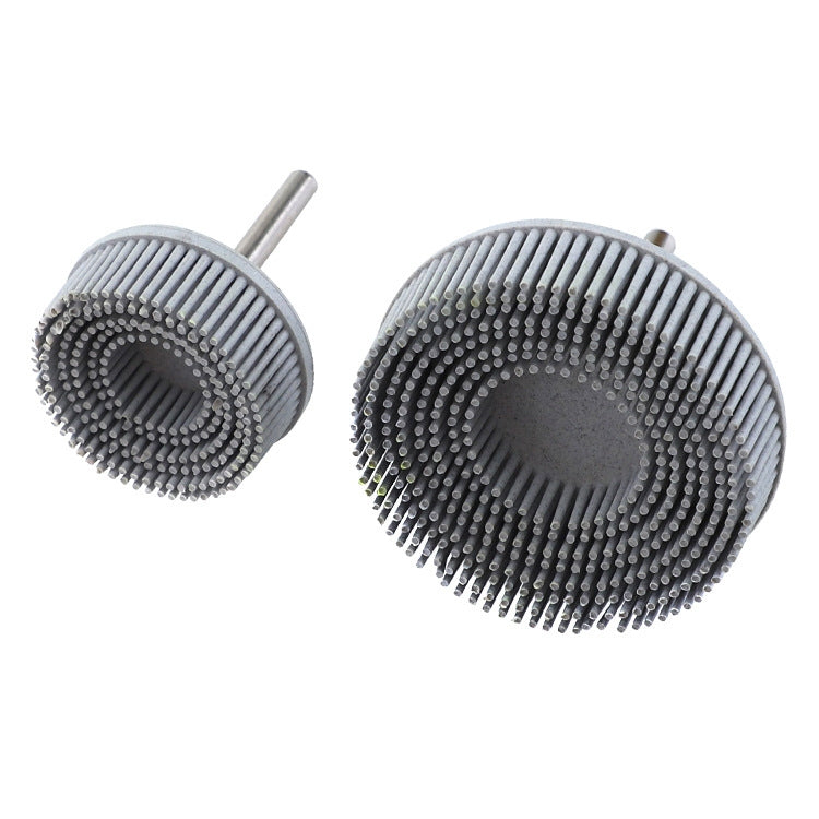 Electric Drill Disc Brush Emery Deburring Polishing Rubber Sanding Brush, Style: 2 Inch Yellow