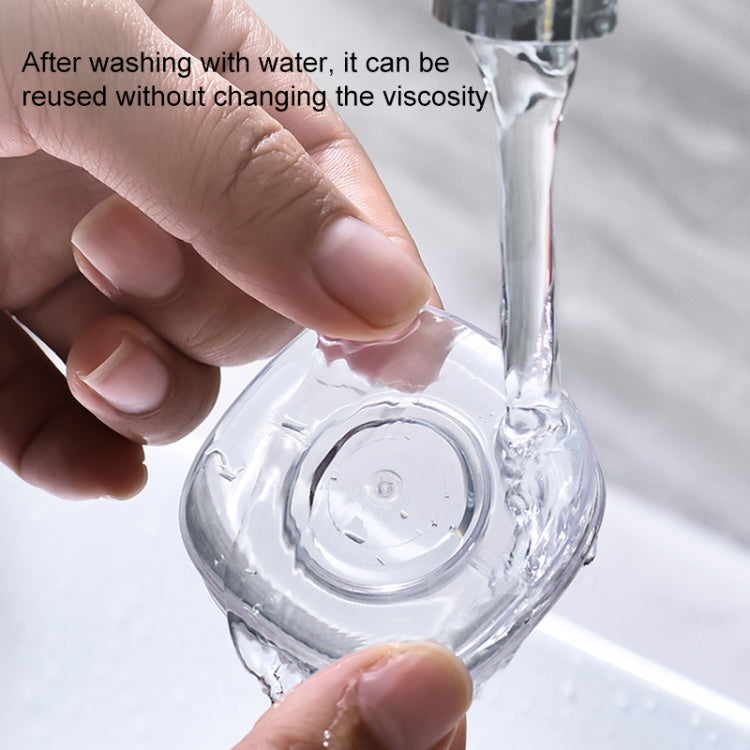 Oatsbasf 03546 Portable Data Cable Storage Bracket Sticky Lazy Bracket(Transparent)