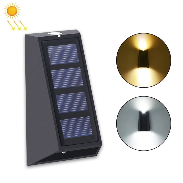 2 PCS N771 Solar Wall Light Up And Down Lights Outdoor Wall Lights Garden Light