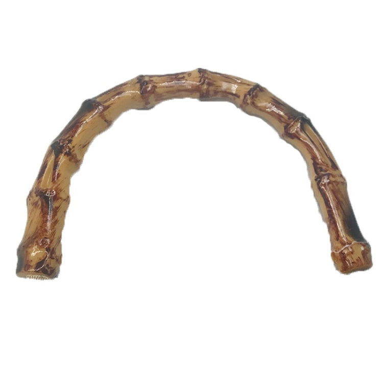 10 PCS Simulation Bamboo Plastic Semicircle Handle Gift Box Bag Handle, Specification: Small Side Hole