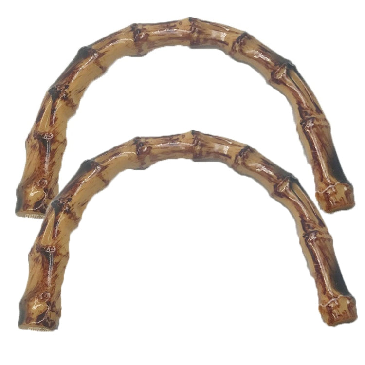 10 PCS Luggage Accessories Simulation Bamboo Handle With Metal Buckle