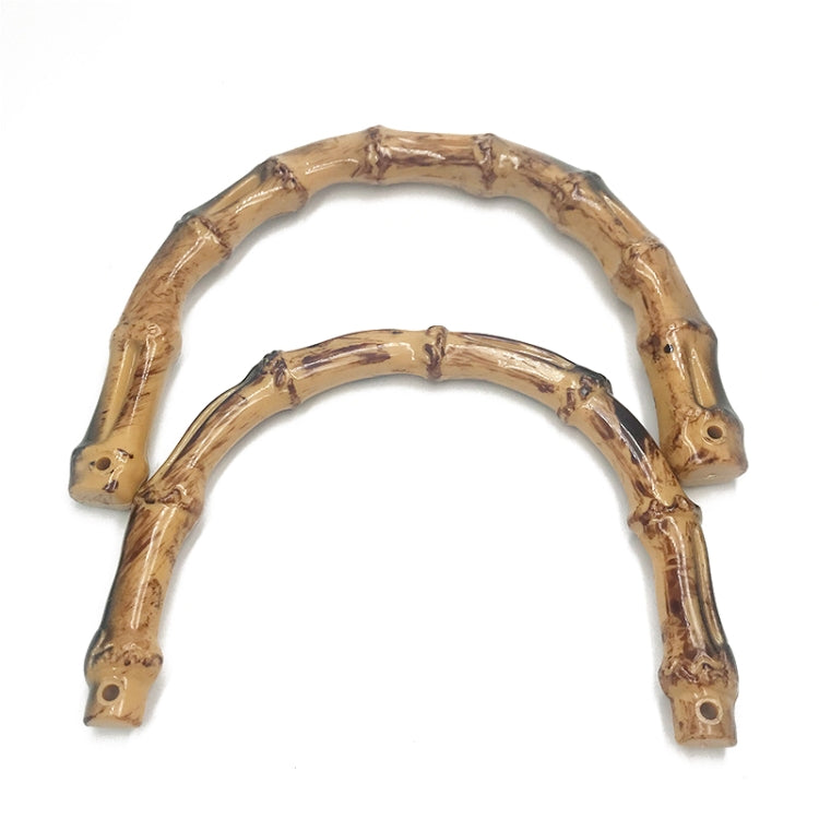 10 PCS Luggage Accessories Simulation Bamboo Handle With Metal Buckle