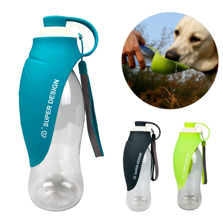 Pet Feeder Dog Out Of  Cup Large Capacity Outdoor Flip Water Cup