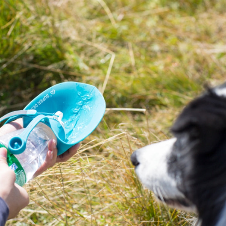 Pet Feeder Dog Out Of  Cup Large Capacity Outdoor Flip Water Cup