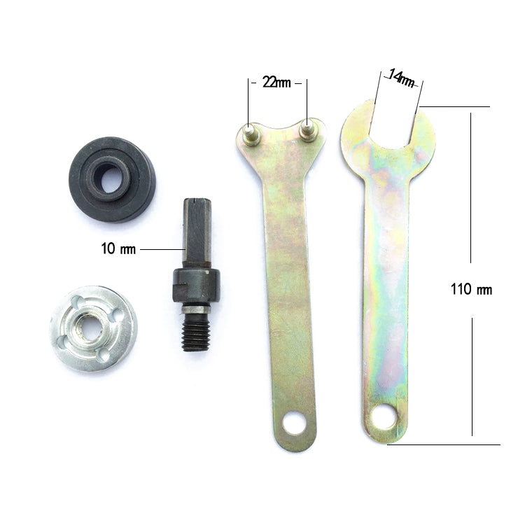 8 In 1 3 Sets Hand Electric Drill Variable Angle Grinding Cutting Polishing Grinding Converter