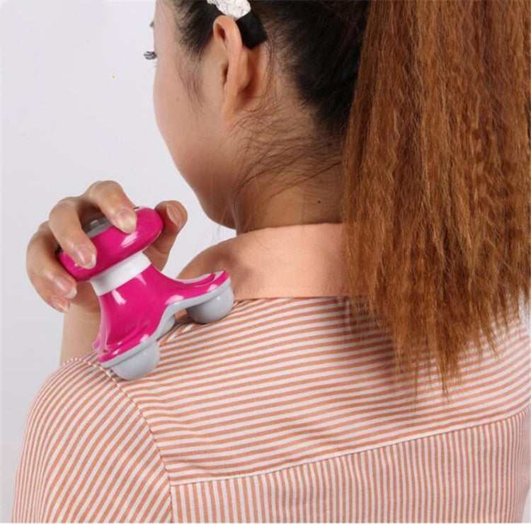 5 PCS Whole Body Mini Small Massager Household USB Battery Dual-purpose Electric Triangle Vibration Massager