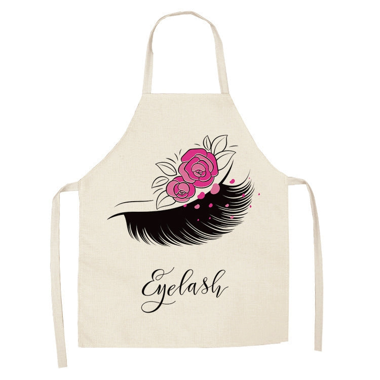 2 PCS Kitchen Linen Heart-Shaped Letters Fashion Sleeveless Apron, Specification: 45x56 cm