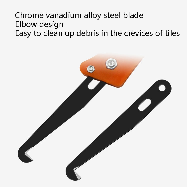 20 PCS Tile Beautiful Seam Hook Cleaning Tool Basting Knife Groover Beautiful Joint Agent(Sewing Hook Knife)