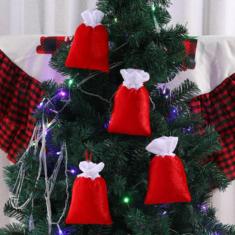 10 PCS SD11 Christmas Gift Bag Beam Drawstring Gift Packaging Bag, Specification: 10 x 15cm