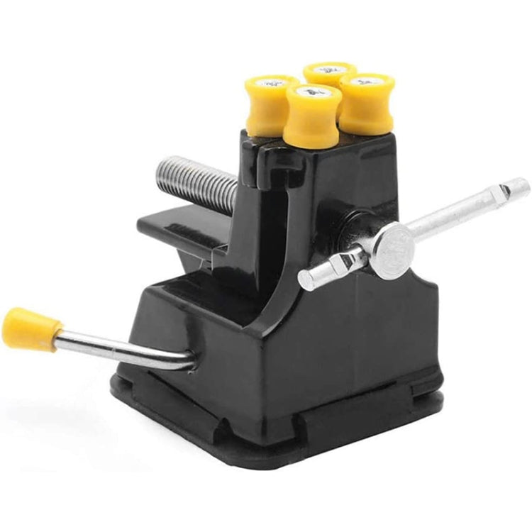 8025 Aluminum Alloy Suction Cup Olive Core Knife Holder Printing Bed Wood Carving Tools Micro Carving Fixture(Black)