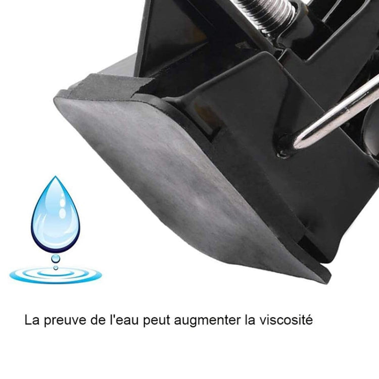 8025 Aluminum Alloy Suction Cup Olive Core Knife Holder Printing Bed Wood Carving Tools Micro Carving Fixture(Black)