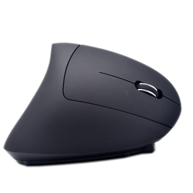 JS-5D 6 Keys 2.4G Ergonomic Vertical Mouse Cross-Border Wireless Charging Mouse(Wireless Charging Type)