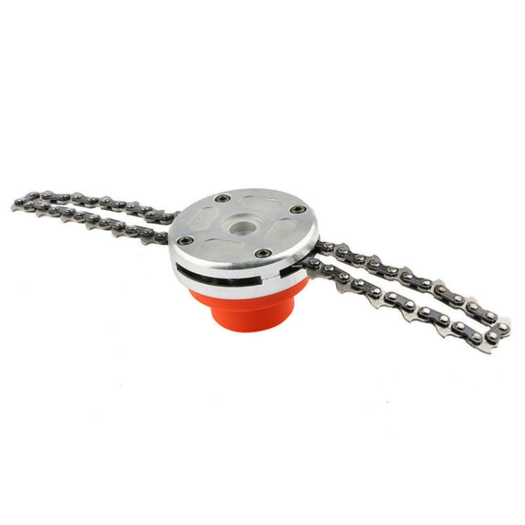 Universal  Lawn Mower Chain Grass Trimmer Head For Garden Trimmer Grass Cutter Spare Parts, Specification: Red