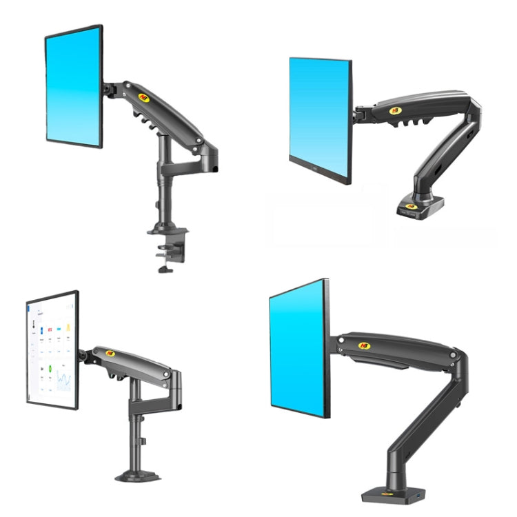 Monitor Desktop Bracket Up And Down Lifting Television Bracket H80 Column