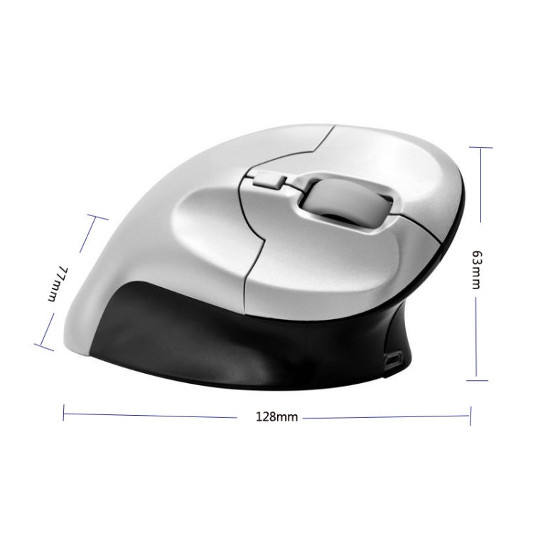 G70 Wireless & Wired Vertical Mouse Ergonomic Optical Mouse, Style: Wired Version